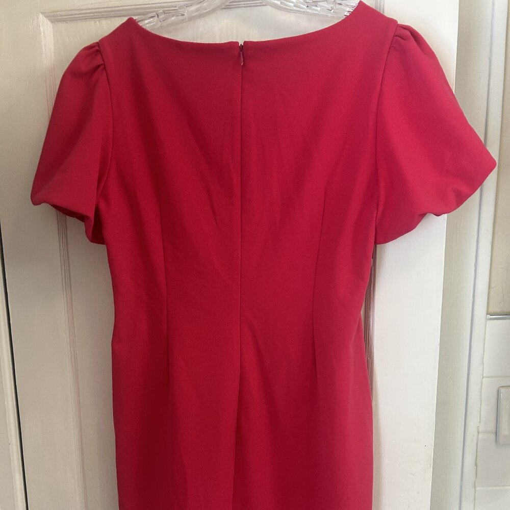 DKNY Women's Short Sleeve Side Ruched Dress, Sz 16, PreOwned - Picture 5 of 10